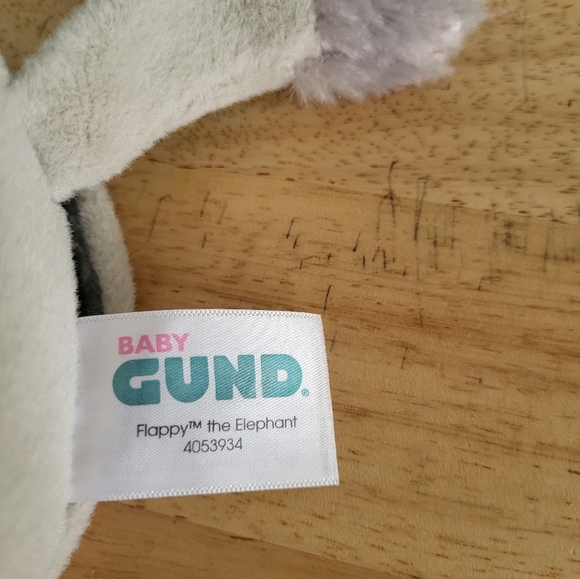 Baby Gund Elephant Animated Flappy Ears Sing and Play Grey - Picture 7 of 9